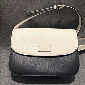 Kate Spade Two-Tone Black and Cream Crossbody Bag